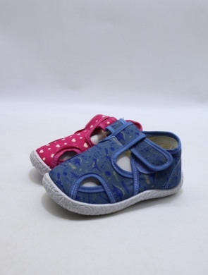 Kapcie dziewczęce (23-30) H2191-1 MIX