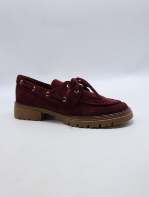 Mokasyny damskie na płaskim (36-41) 9727 RED