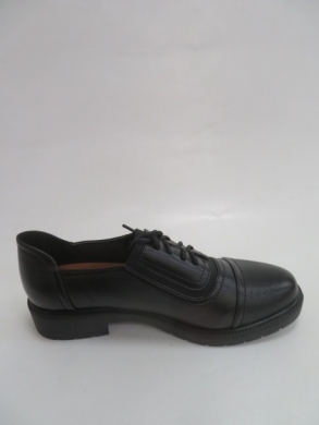 Półbuty damskie na płaskim (36-41) 734 BLACK