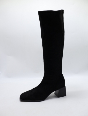 Kozaki damskie na obcasie (36-41) 9570A-1 BLACK