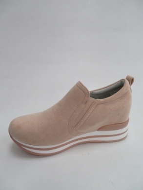 Buty sportowe damskie na koturnie (36-41) HQ986 PINK