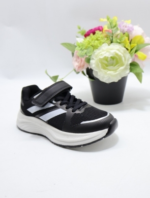 Buty sportowe chłopięce (32-37) EC350-1 BL/WH