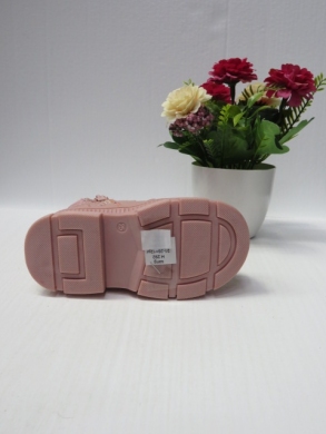 Trapery dziewczęce ocieplane (21-26) H292 GREY/PINK