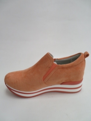 Buty sportowe damskie na koturnie (36-41) HQ986 ORANGE