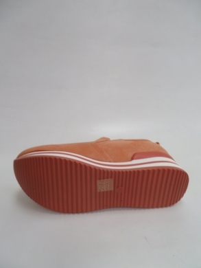 Buty sportowe damskie na koturnie (36-41) HQ986 ORANGE