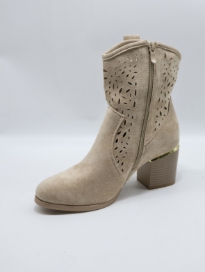 Botki damskie na obcasie (36-41) A3202 KHAKI