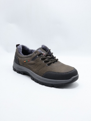 Trekkingowe męskie ocieplane (40-45) 13100-3 BROWN
