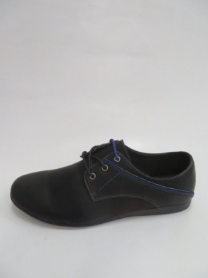 Półbuty Męskie (41-46) 86113 BLACK/BLUE