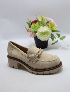 Półbuty damskie na obcasie (36-41) XYX-24214 BEIGE