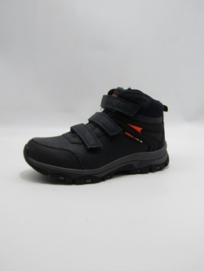 Botki młodzieżowe ocieplane (36-41) LXC 8405-W NAVY/ORANGE