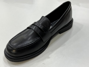 Mokasyny damskie na płaskim (36-41) 06909 BLACK