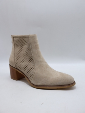 Botki damskie na obcasie (36-41) Y84 BEIGE