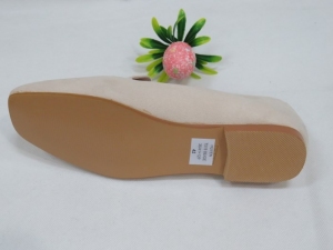 Mokasyny damskie na płaskim (36-41) T519 BEIGE