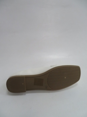 Mokasyny damskie na płaskim (36-41) HX-61 WHITE