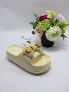 Basenówki damskie (36-41) 8350-2 WHITE