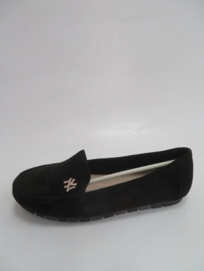 Mokasyny damskie na płaskim (36-41) GS13 BLACK