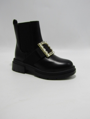 Botki dziewczęce (28-35) 2238-7 BLACK