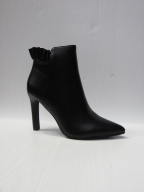 Botki damskie ocieplane na szpilce (36-41) NS367 BLACK