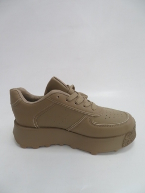 Buty sportowe damskie na koturnie (36-41) XC-51 KHAKI