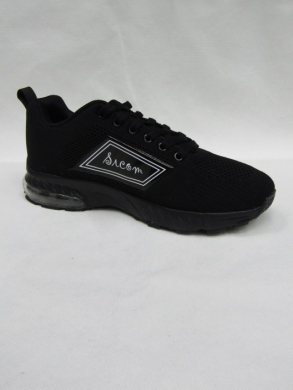 Buty sportowe młodzieżowe (36-41) SM118-5 BLA/WHITE