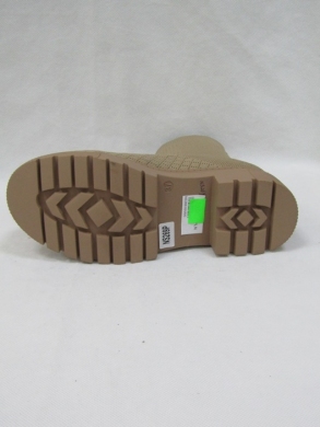 Kozaki damskie na płaskim (36-41) NS269 KHAKI