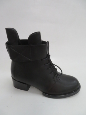 Botki damskie jesienne na obcasie (36-40) AA82-1 BLACK