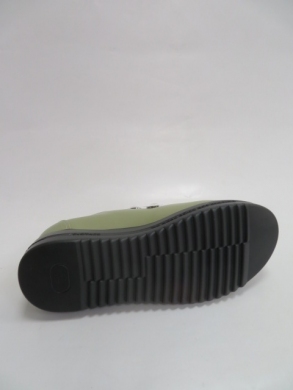 Półbuty damskie na płaskim (36-41) C21-8652 GREEN