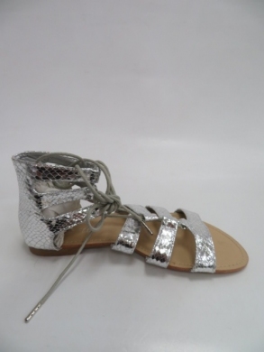 Sandały Damskie na płaskim (36-41) 5695A SILVER