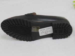 Mokasyny damskie na płaskim (36-41) W192 BLACK