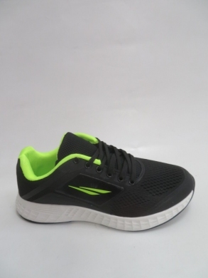 Buty sportowe męskie (41-46) 2059 BLACK/GREEN