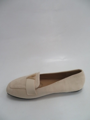 Mokasyny damskie na płaskim (36-41) GO-46 BEIGE