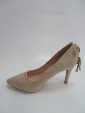 Czółenki damskie na szpilce (36-41) 2581BEIGE