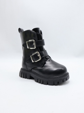Botki dziewczęce ocieplane (25-30) 2255 BLACK