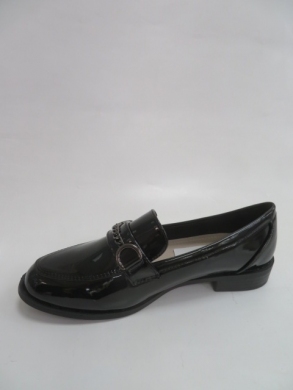 Mokasyny damskie na płaskim (36-41) 28881 BLACK