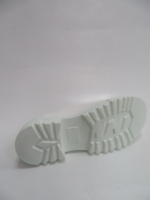 Półbuty damskie na płaskim (36-41) C21-8682 WHITE