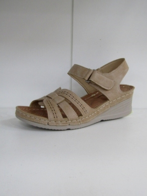 Sandały damskie na koturnie (36-41) VR207 YELLOW