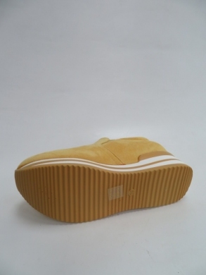 Buty sportowe damskie na koturnie (36-41) HQ986 YELLOW