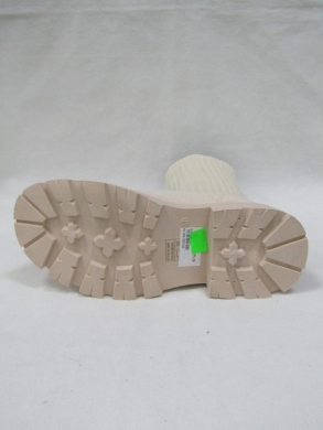 Kozaki damskie na płaskim (36-41) VL180 BEIGE