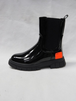 Botki dziewczęce ocieplane (31-36) 7364-3B BLACK