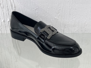 Mokasyny damskie na płaskim (36-41) GD-XR-319A BLACK