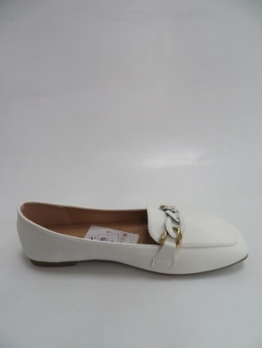 Mokasyny damskie na płaskim (36-41) HX-61 WHITE