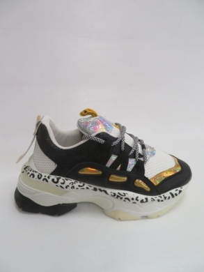 Sneakersy damskie niskie (36-41) BX1827 SPBLACK