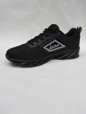 Buty sportowe młodzieżowe (36-41) SM115-6 BLACK