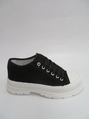 Trampki Damskie na koturnie (36-41) PC09 BLACK