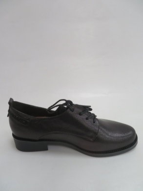 Półbuty damskie na płaskim (36-41) L722 BLACK