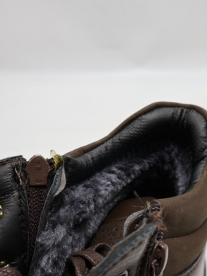 Botki męskie ocieplane (41-46) 9901-26 BROWN