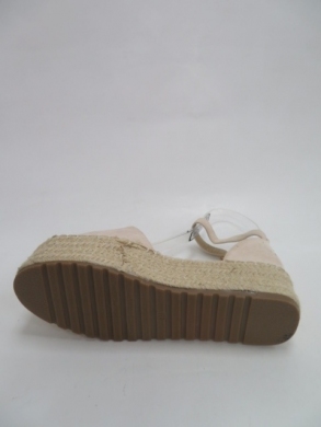 Sandały Damskie na koturnie (36-41) 199-11 BEIGE