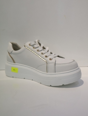 Buty sportowe damskie na płaskim (36-41) GD-XF-202 WHITE