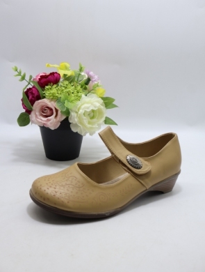 Półbuty damskie na koturnie (36-42) DL-1158 CAMEL