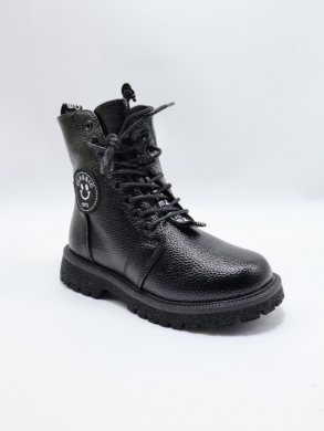 Botki dziewczęce ocieplane (26-31) A200 BLACK